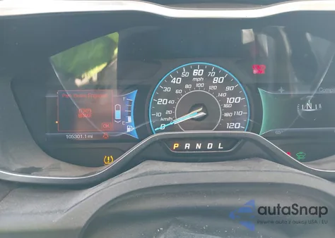 2013 Ford C-Max Hybrid Se из США, поврежденный, VIN 1FADP5AU7DL500436